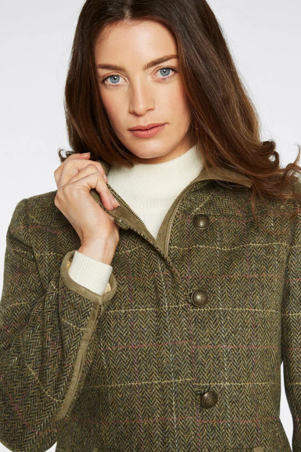 Bracken Tweed Jacket - Thistle