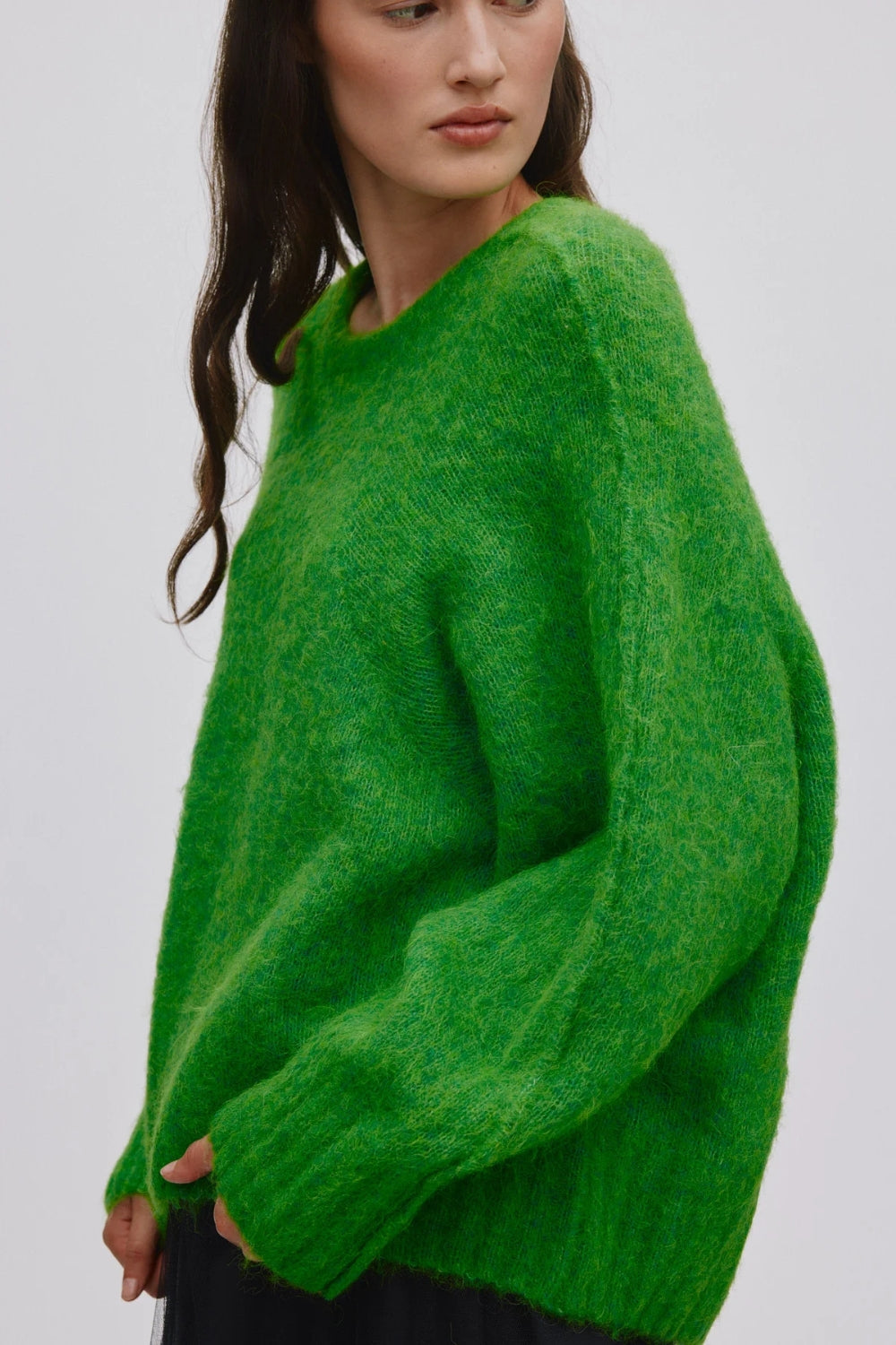 Beka Superlight Boxy Sweater - Viper Green