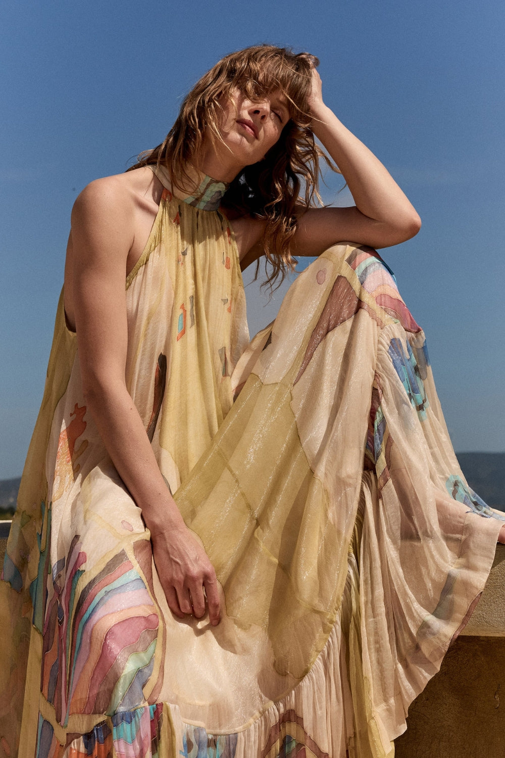 Malar Dress - Yellow