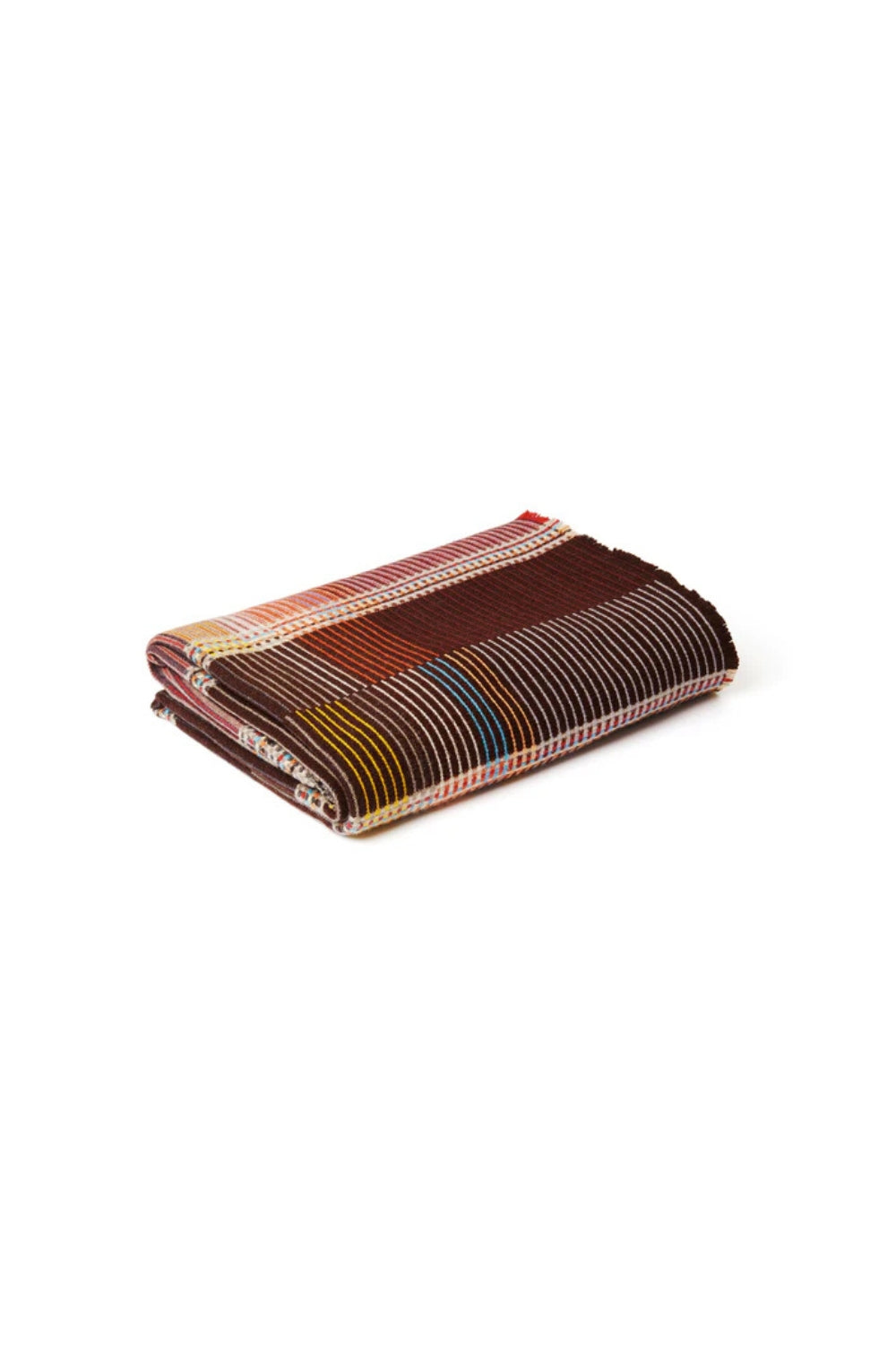 Lambswool Pinstripe Throw - Sophia