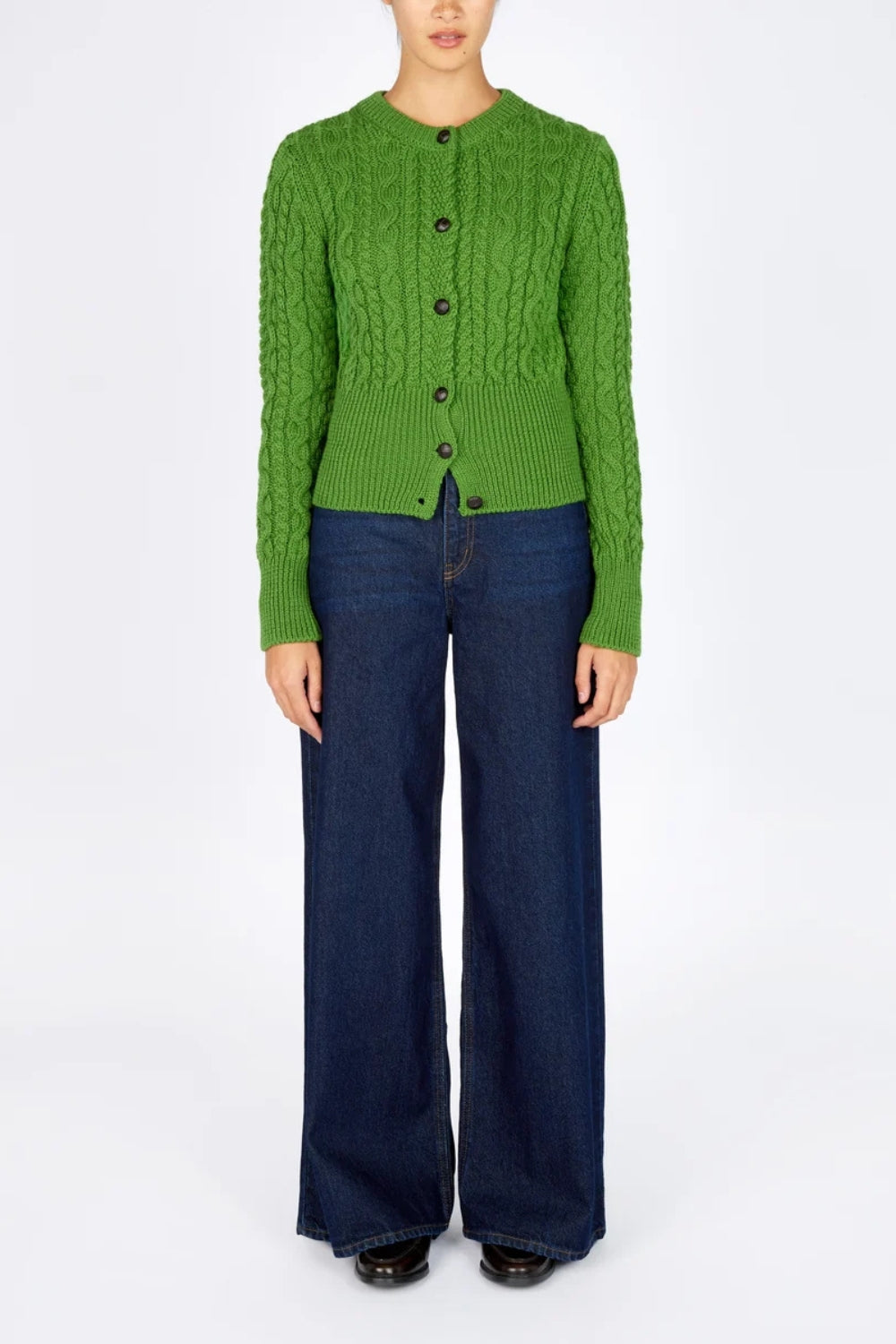 Elva Cardigan - Moss