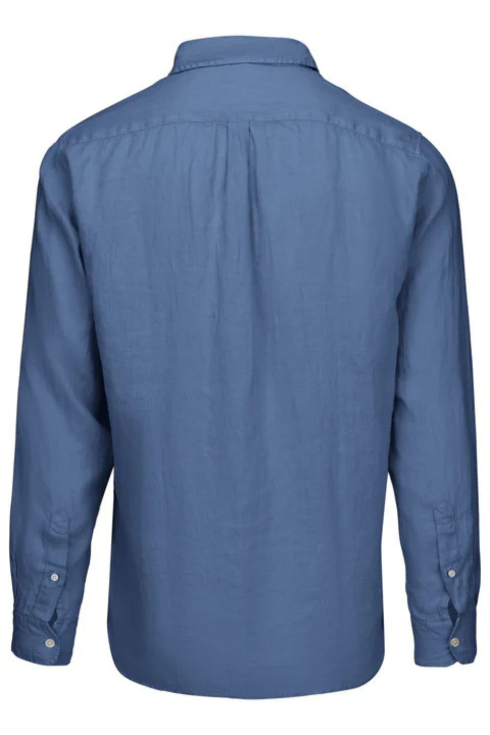Amalfi Linen Shirt - Tidal Blue