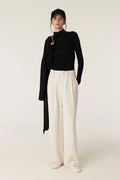 Superfine Merino Turtle Neck - Black