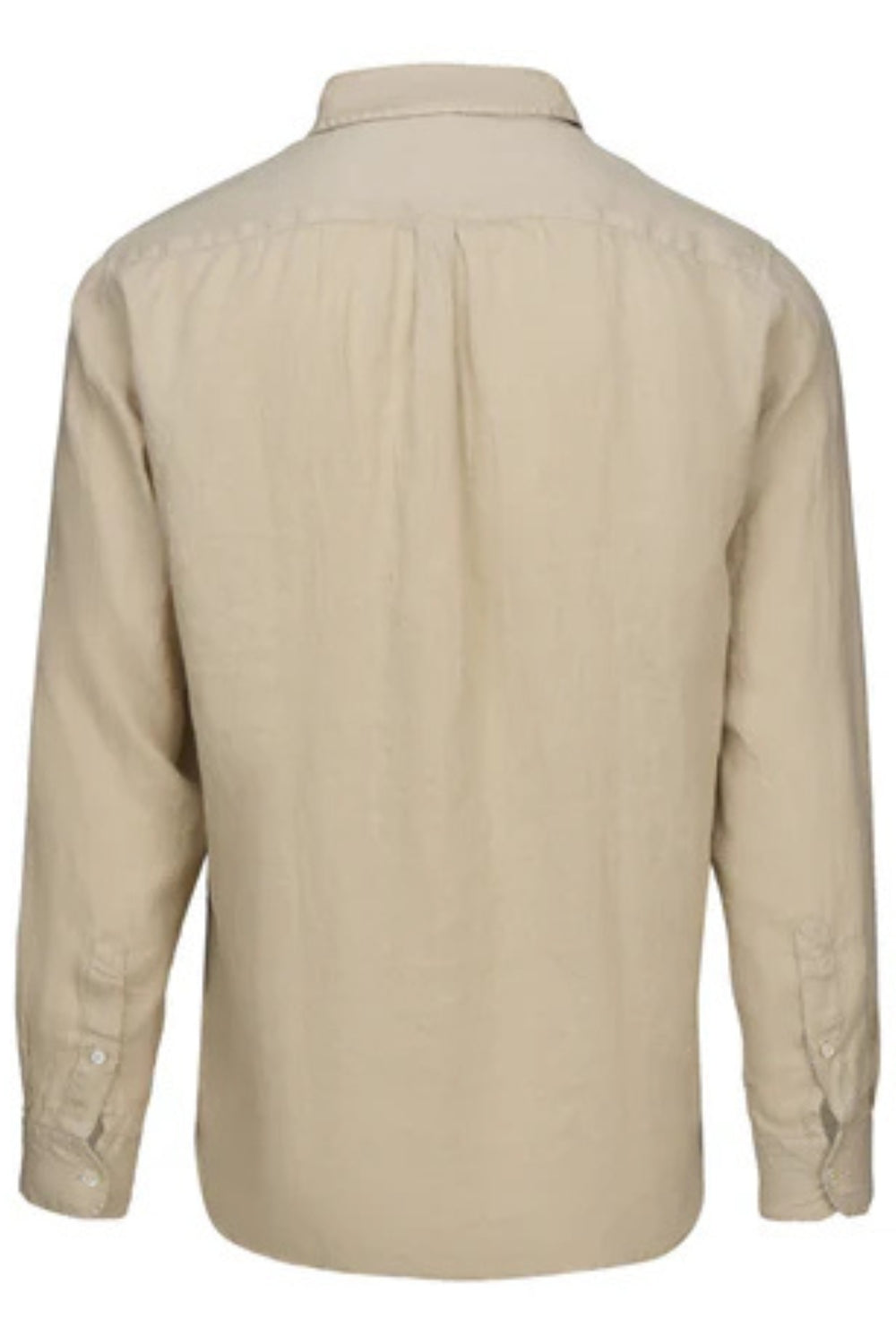 Amalfi Linen Shirt - Sand Dune