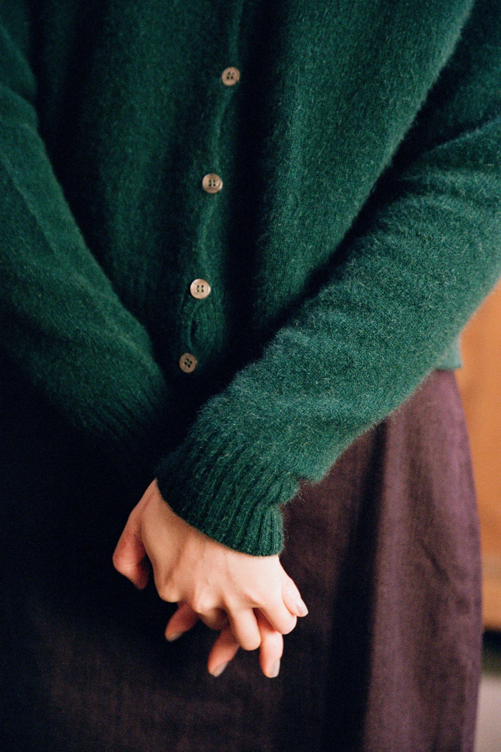 Dusk Cardigan - Verdant Green