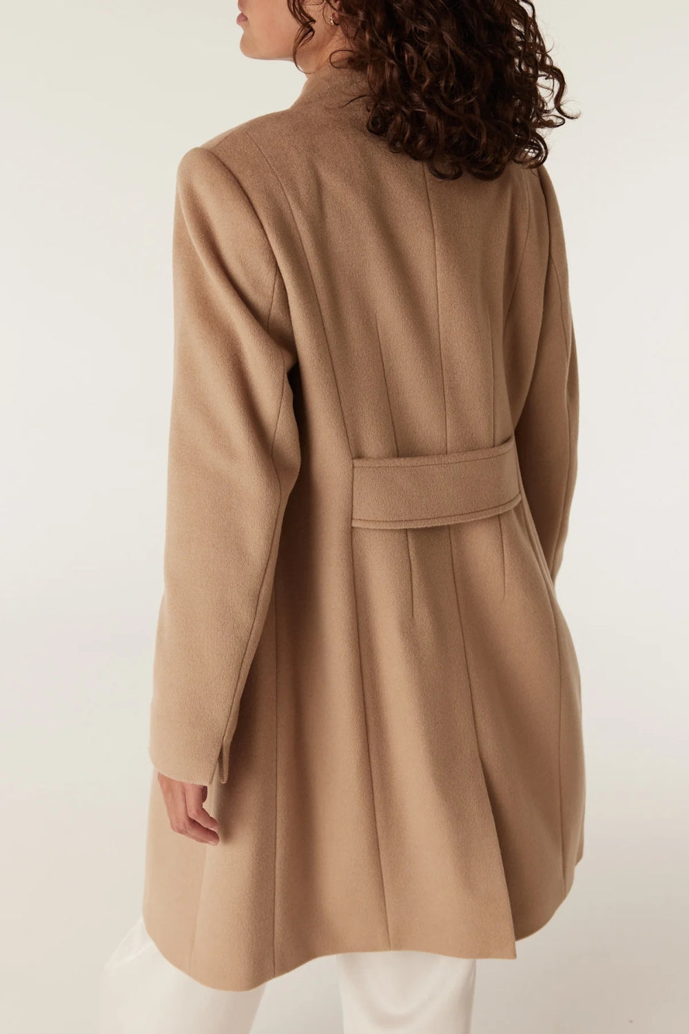 Eton Wool Coat - Camel