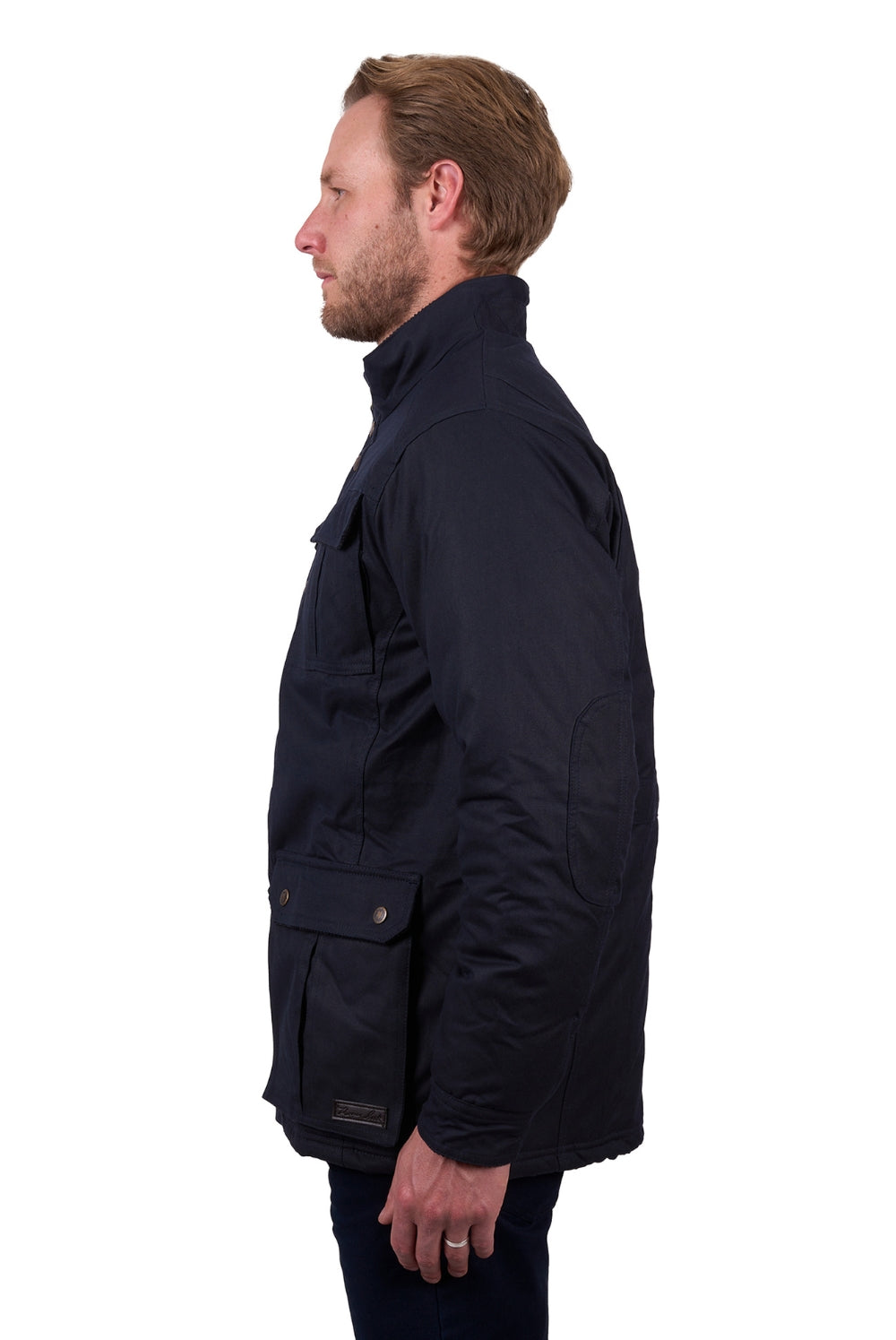 Men's Tarcutta Waxed Cotton Jacket - Navy