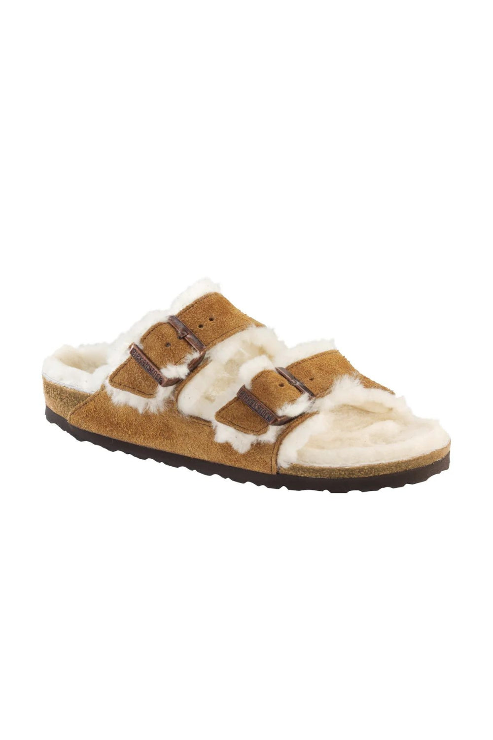 Arizona Shearling Mink Suede Leather/Shearling - Narrow