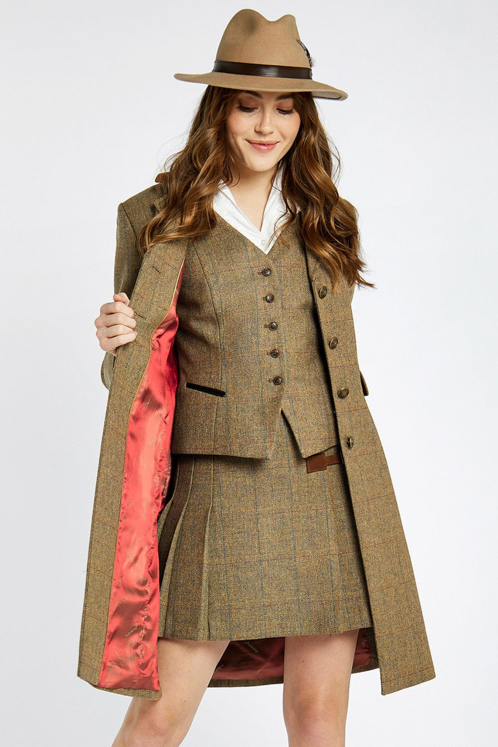 Womens Blackthorn Tweed Jacket - Burren