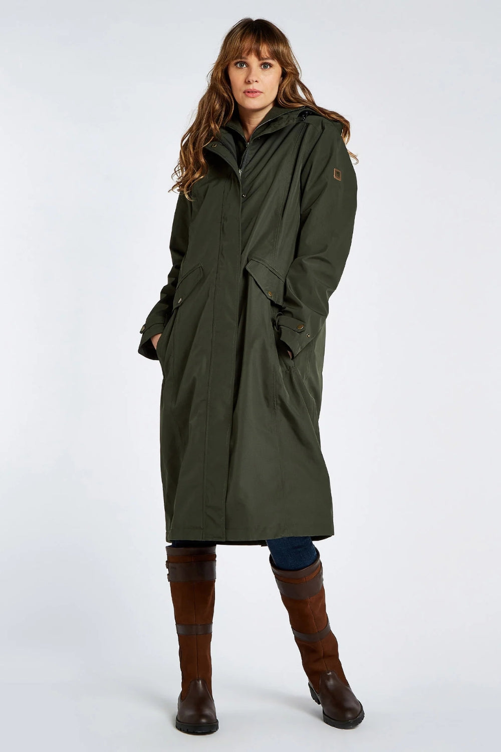 Alderford Waterproof Coat - Pesto