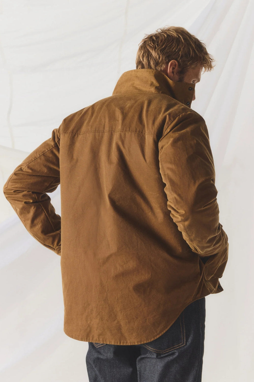 Men's Special Edition Vintage Wax Lumberjack Jacket - Sandstone