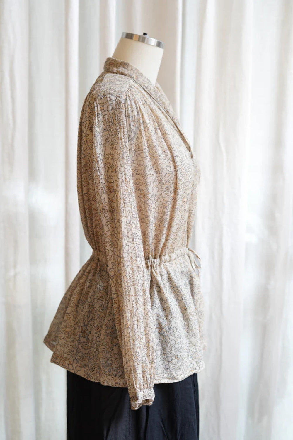Pearl Blouse - Ginza Print