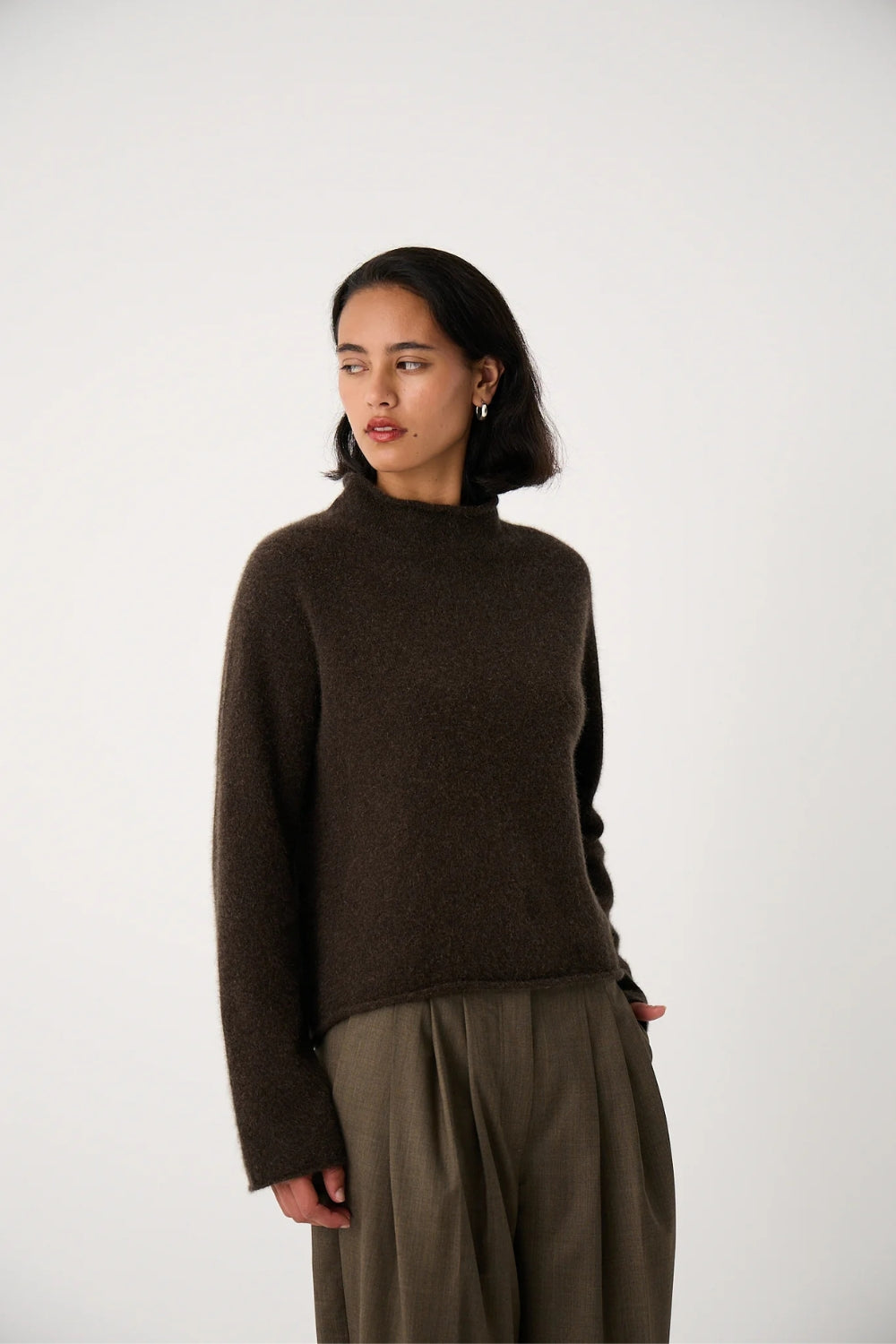 Eclipse Funnel Neck - Truffle