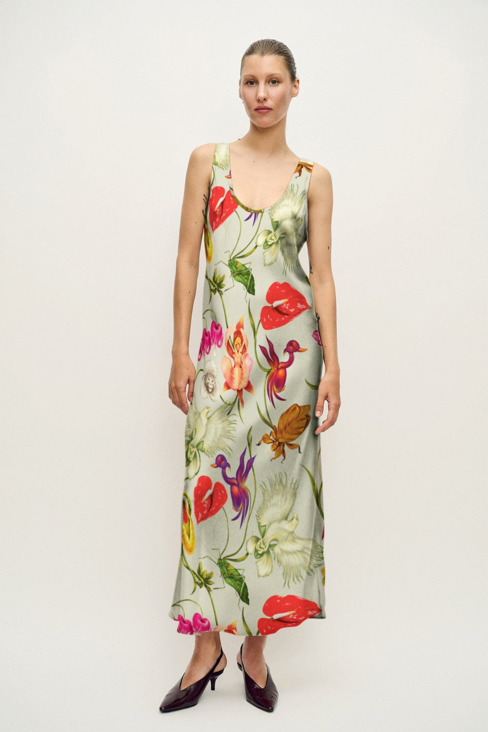 Scoop Neck Dress - Wonderland