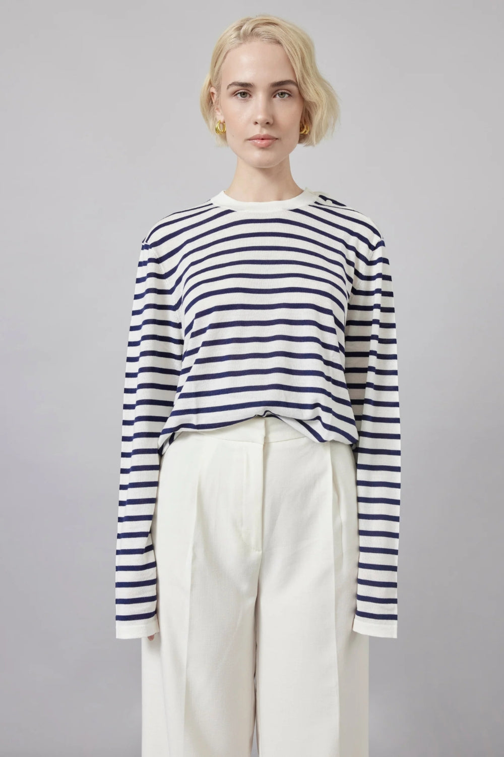 Gabriel Stripe - Navy