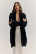 Sophia Open Cashmere Cardigan - Black