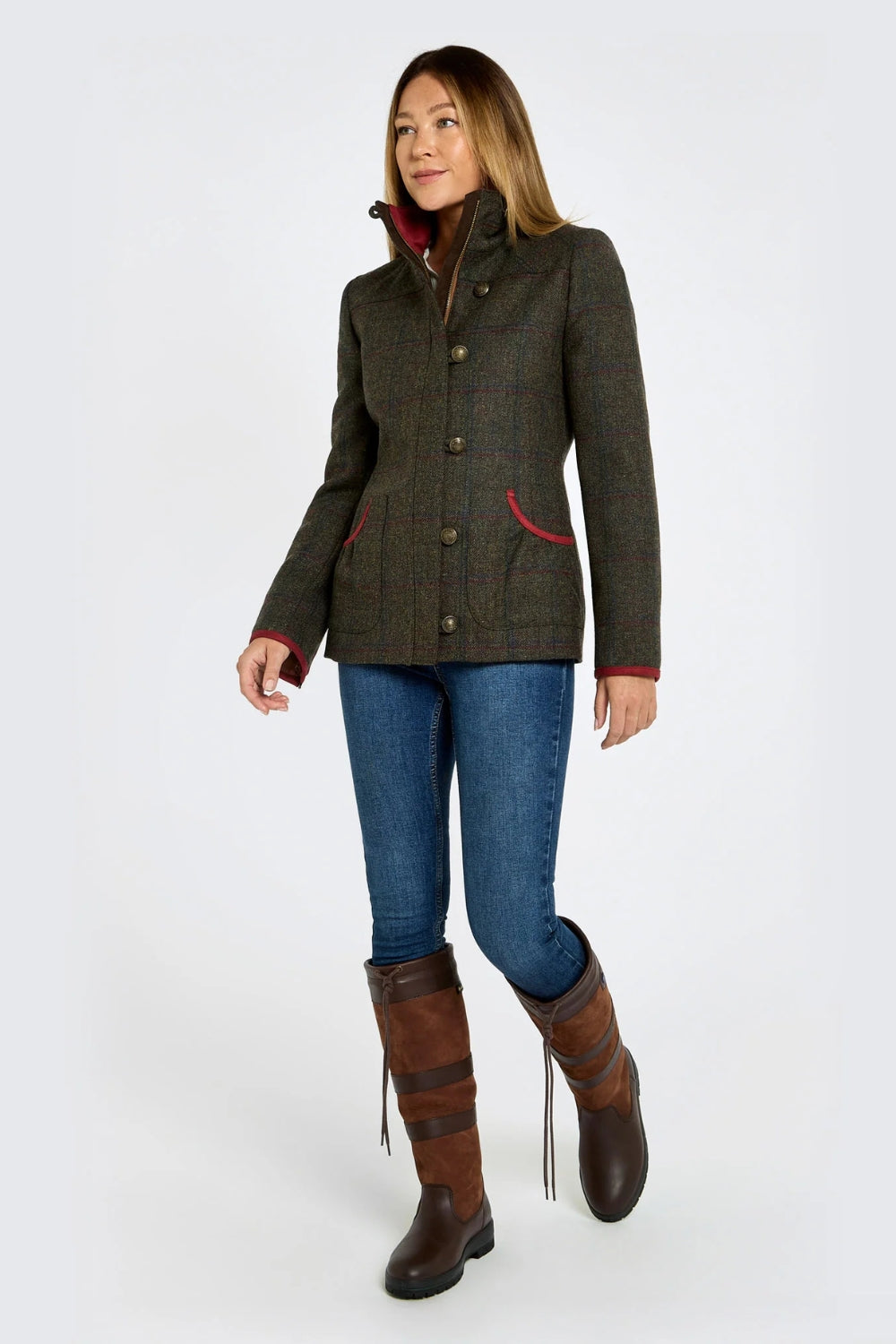 Bracken Tweed Jacket - Hemlock