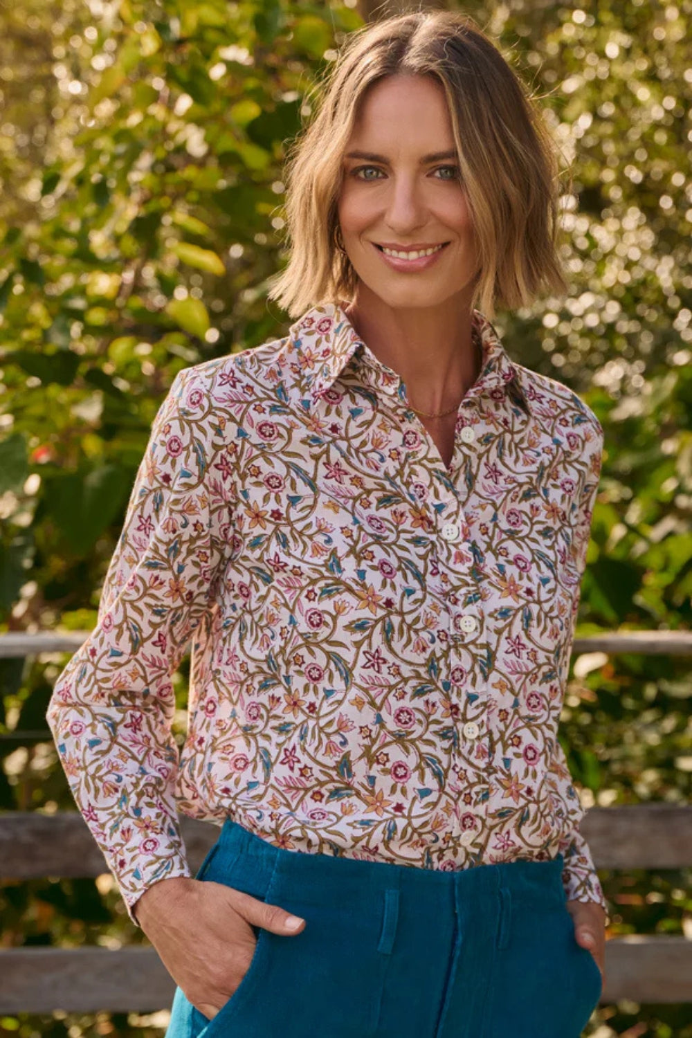 Mowgil Shirt - Cottage Garden