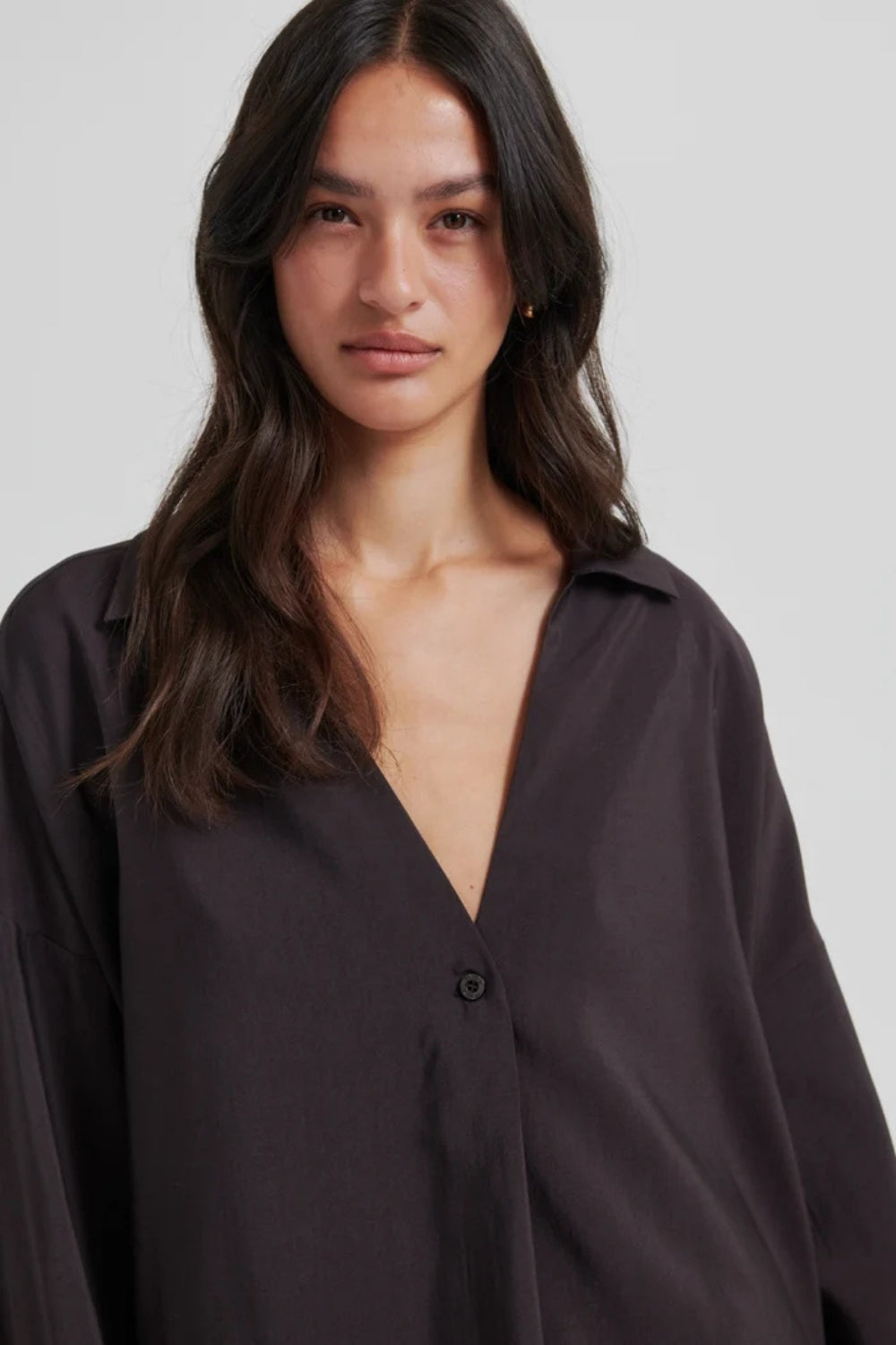 Timeline Blouse - Chocolate Torte