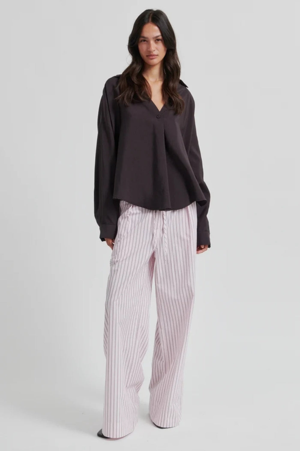 Timeline Blouse - Chocolate Torte