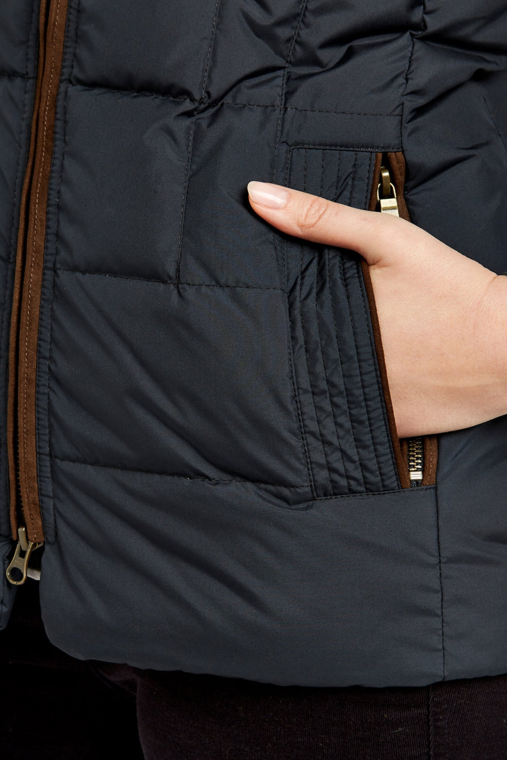Spiddal Down Gilet - Navy