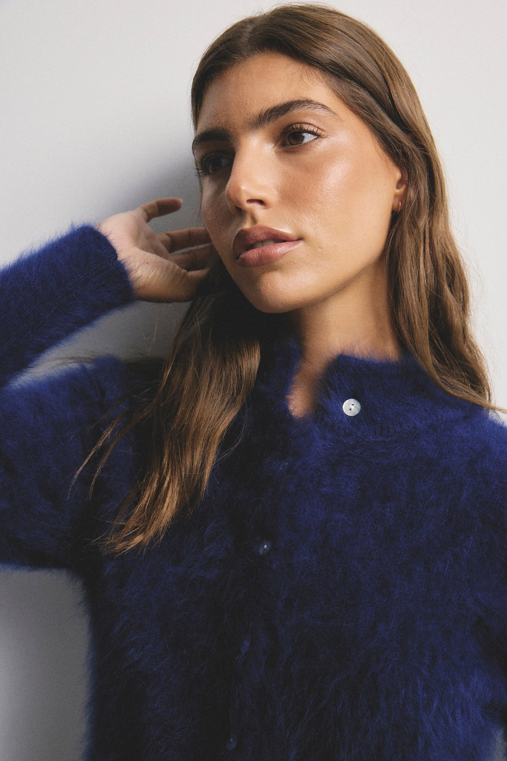 Bella Cashmere Cardigan - Navy