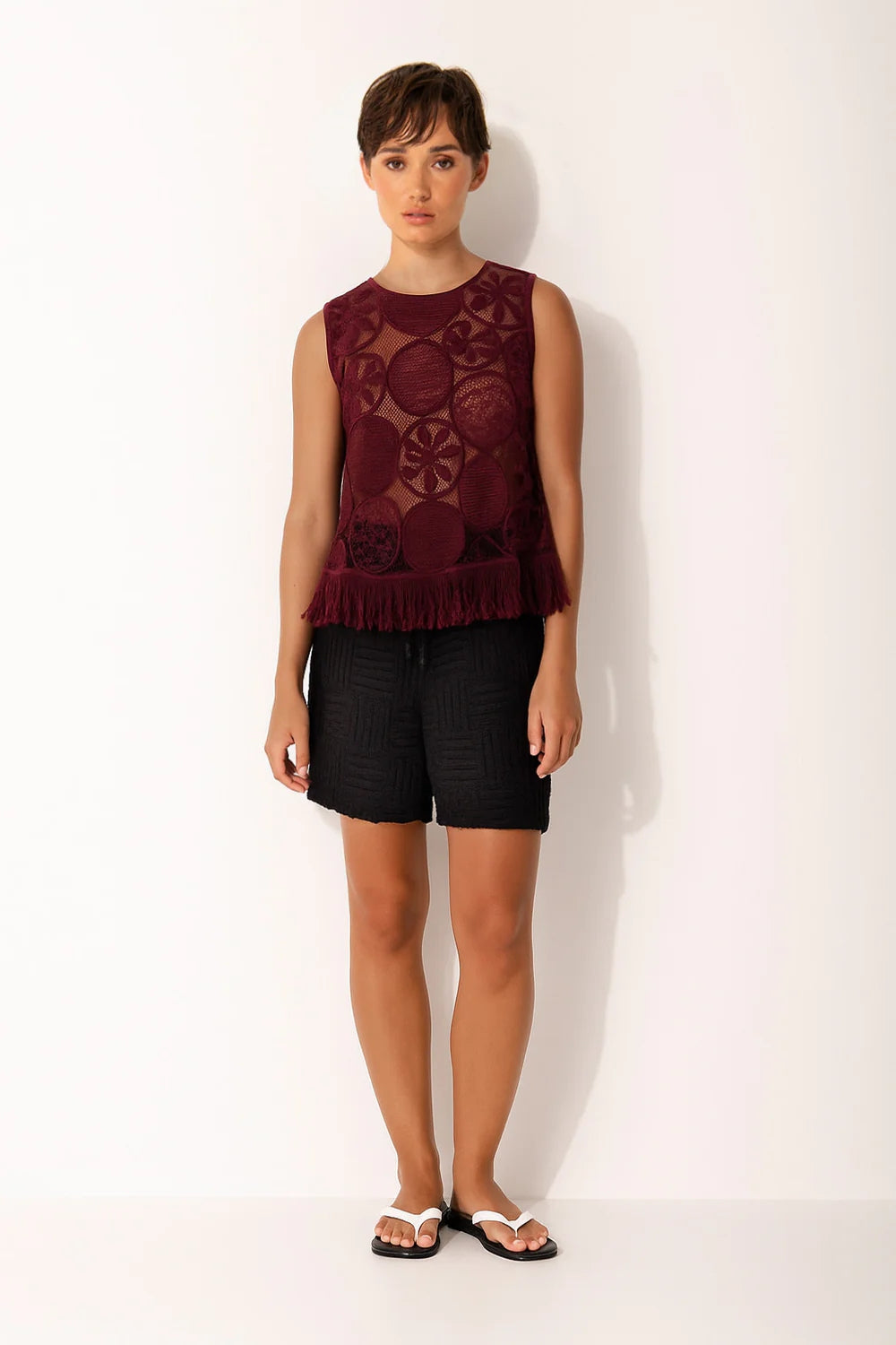 Alsace Towelling Shorts - Black