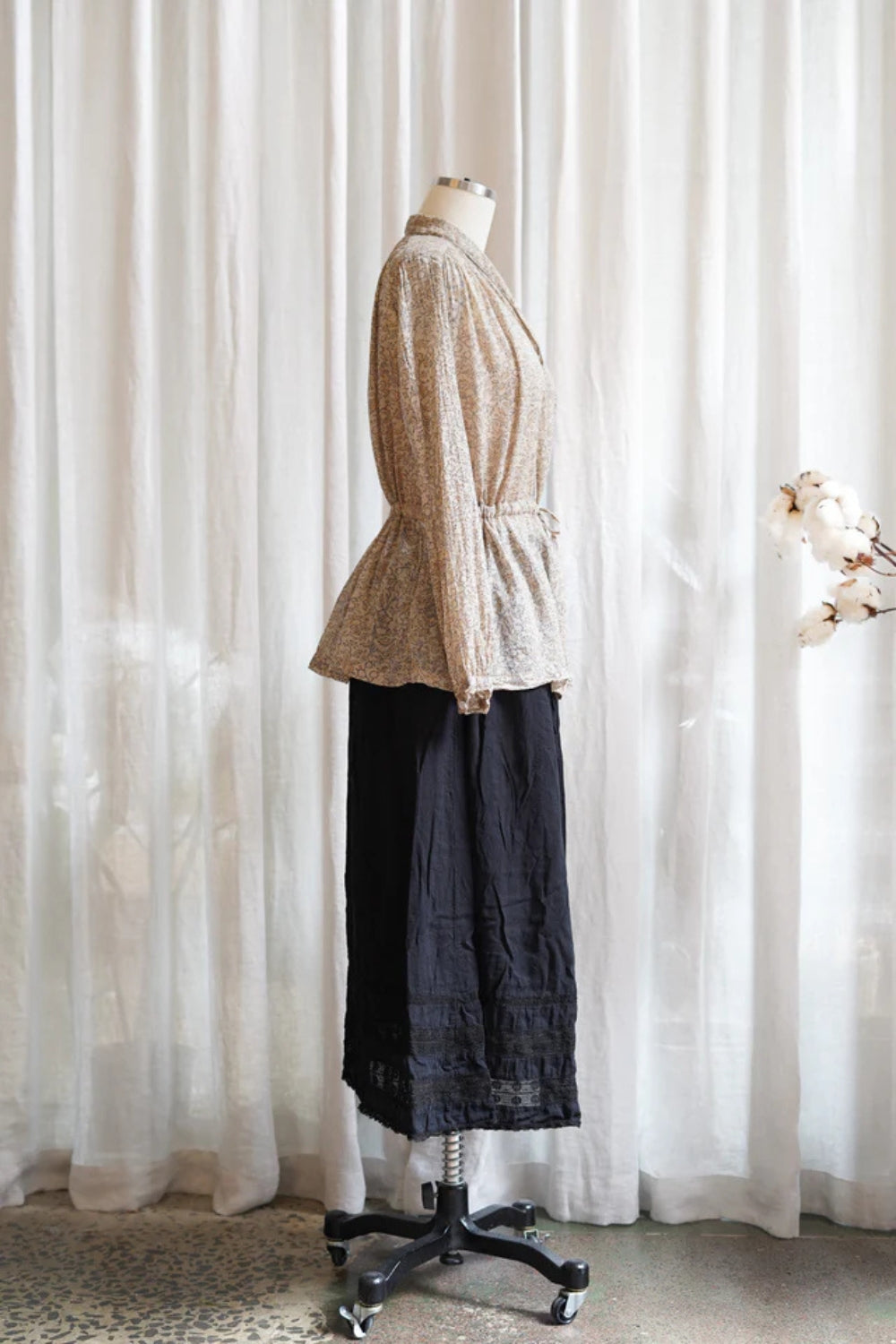 Pearl Blouse - Ginza Print