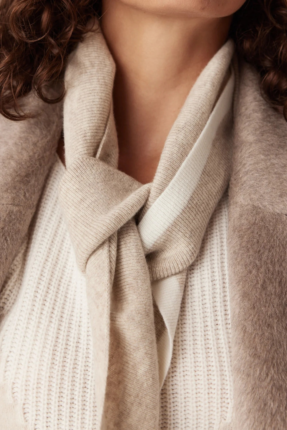 Cashwool Neck Scarf - Multiple Colours