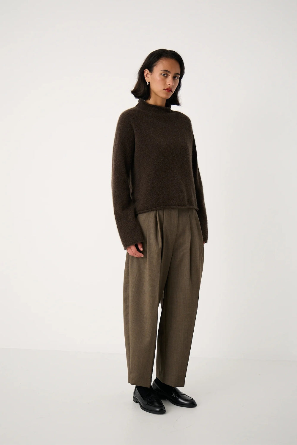 Eclipse Funnel Neck - Truffle