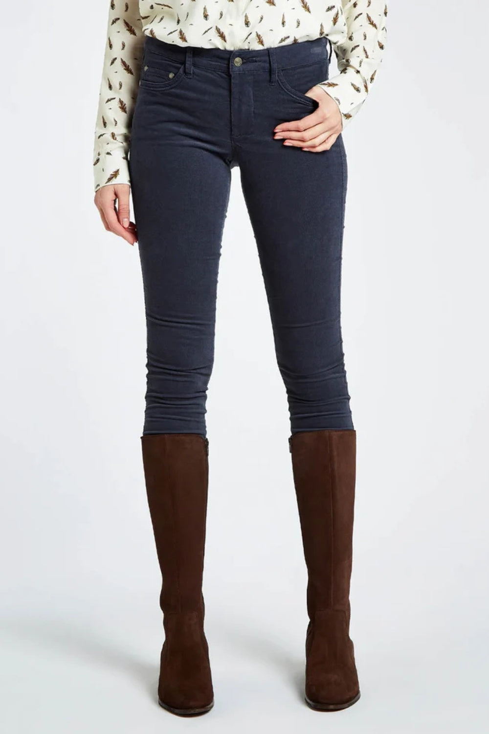 Honeysuckle Cord Jeans - Indigo