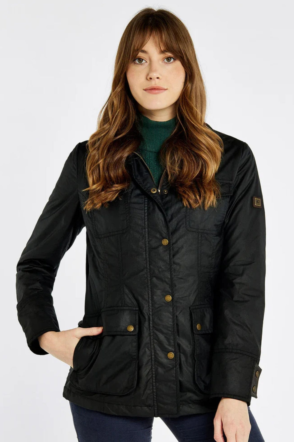 Munsboro Wax Jacket - Black