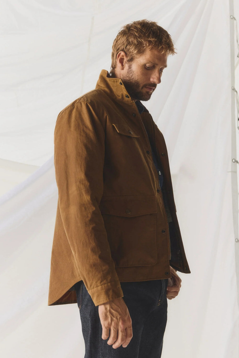Men's Special Edition Vintage Wax Lumberjack Jacket - Sandstone