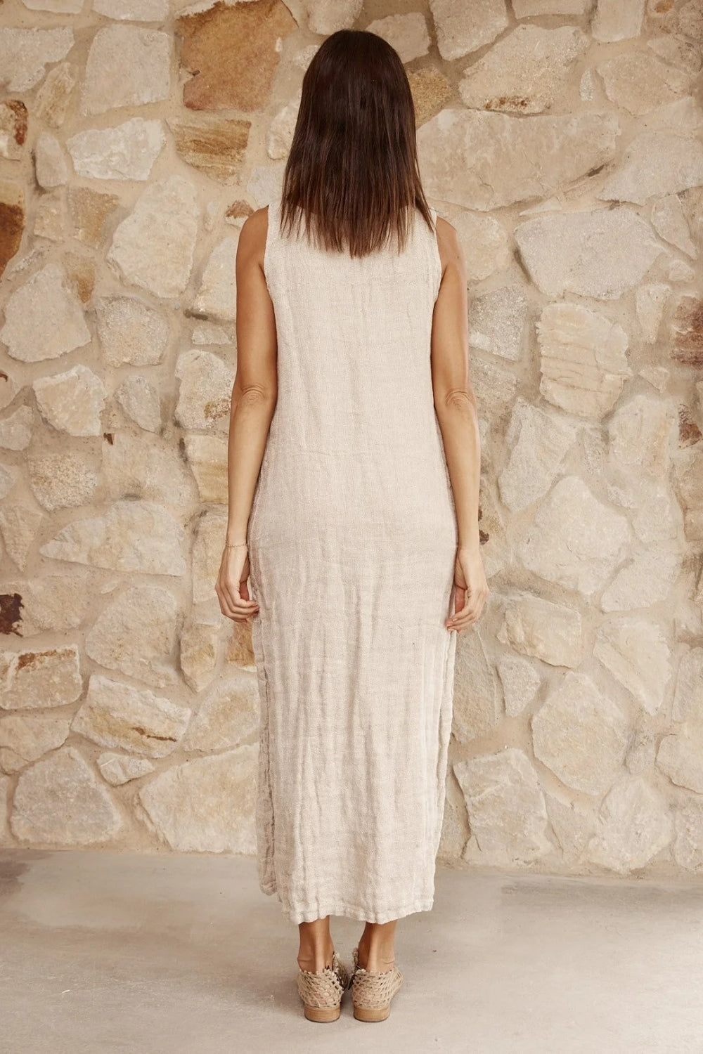 Tank Dress Maxi - Naturale