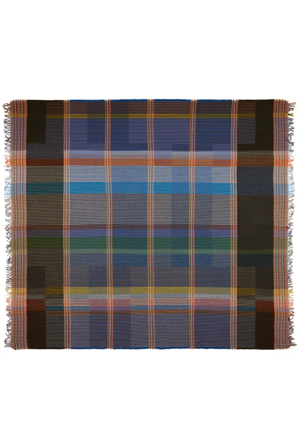 Lambswool Pinstripe Throw - Anning