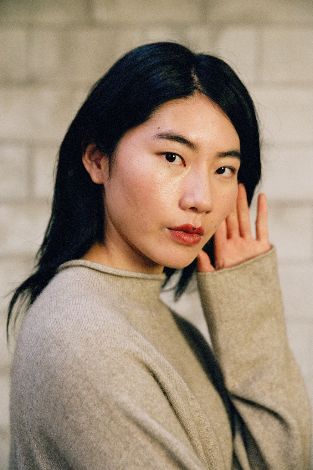 Eclipse Funnel Neck - Natural