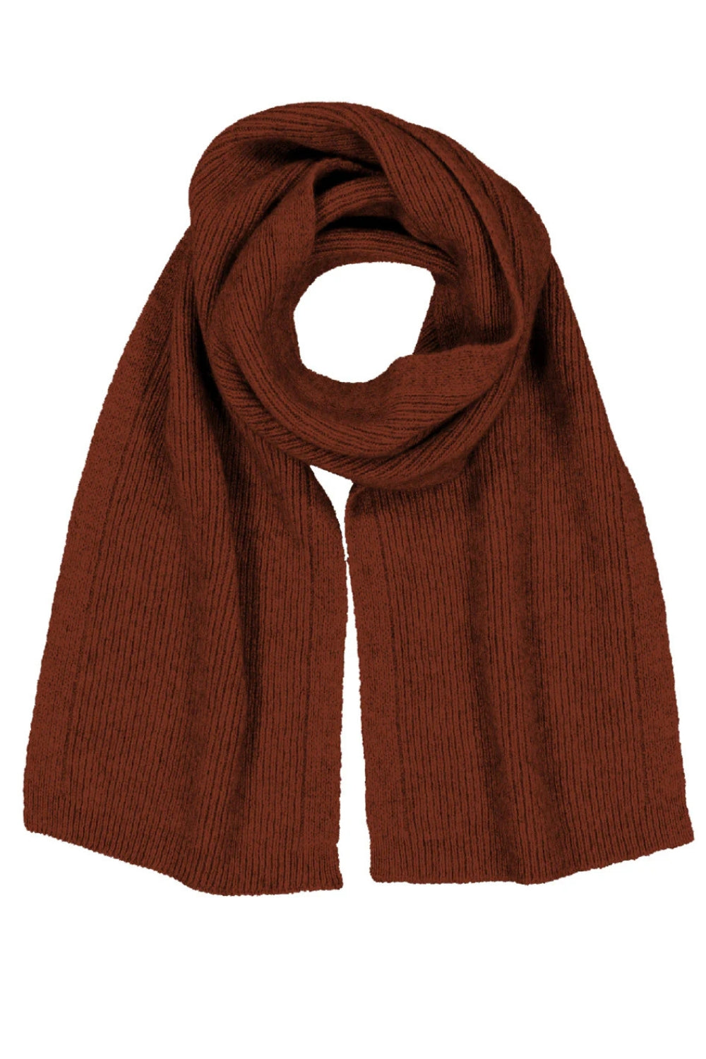 Possum Merino Fine Rib Scarf - Multiple Colours