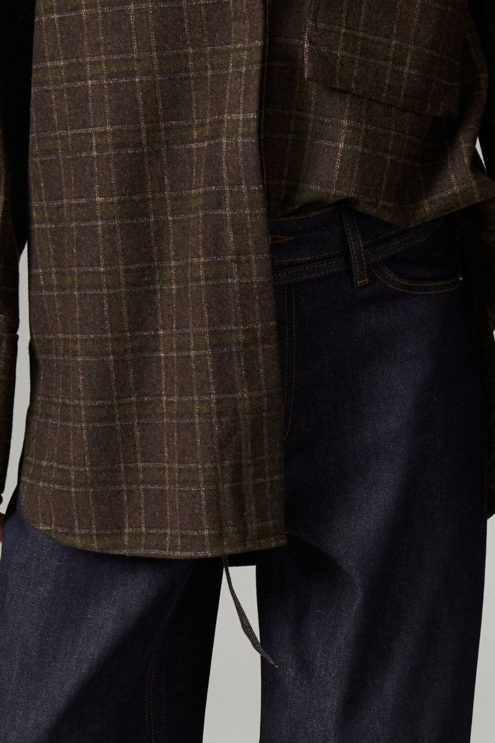 DAYHara Flanello Shirt - Brown Check