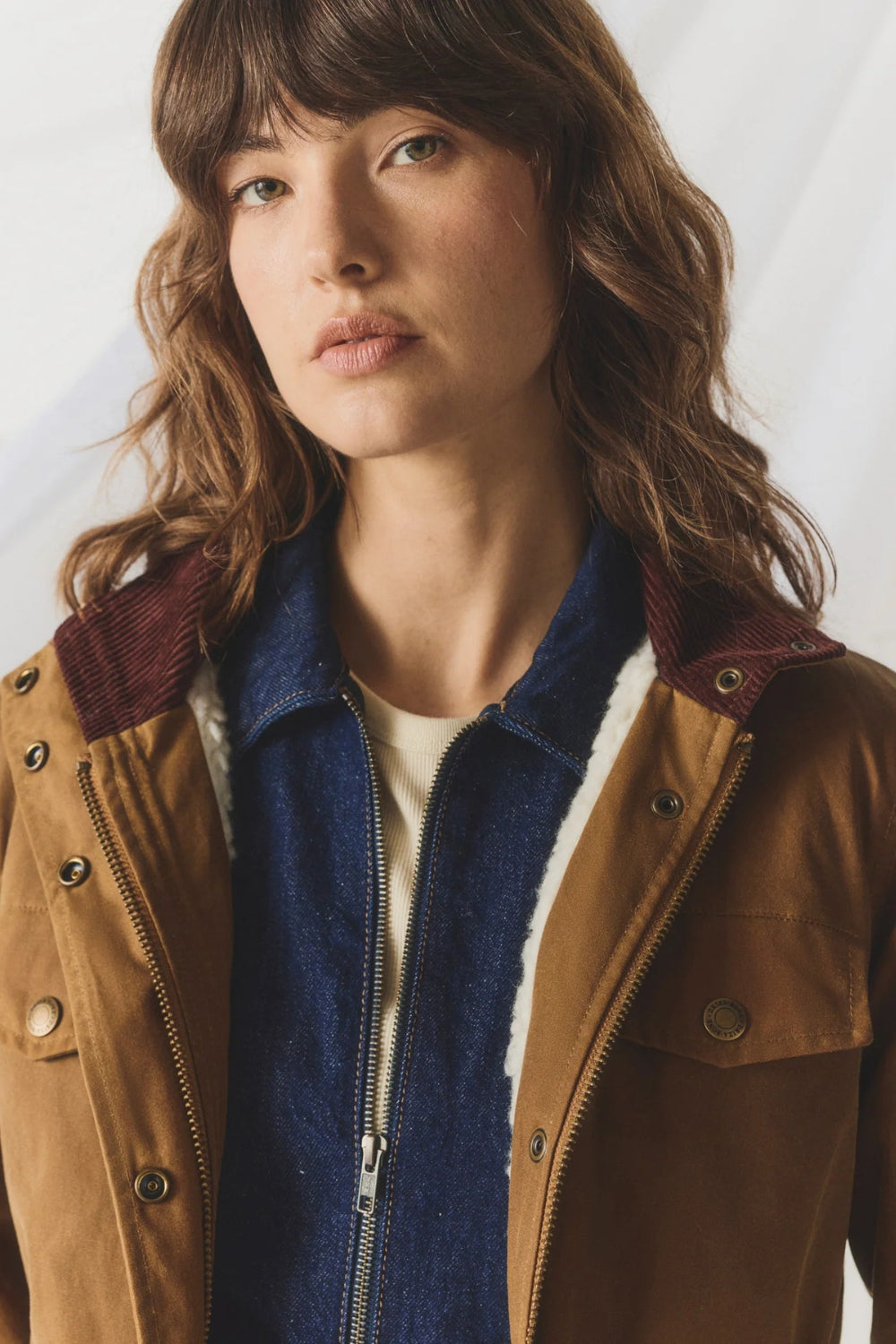 Women's Special Edition Vintage Wax Lumberjack Jacket - Sandstone