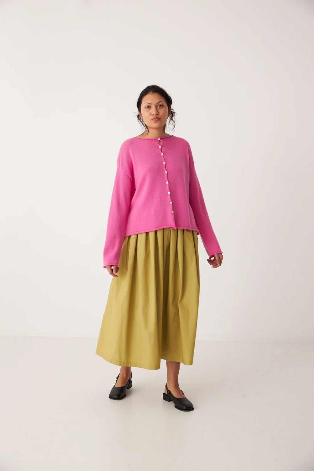 Dolls Cardigan - Rose Pink