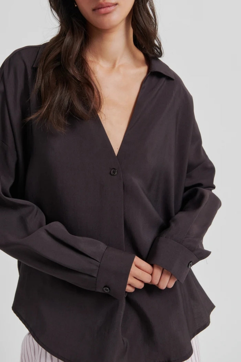 Timeline Blouse - Chocolate Torte