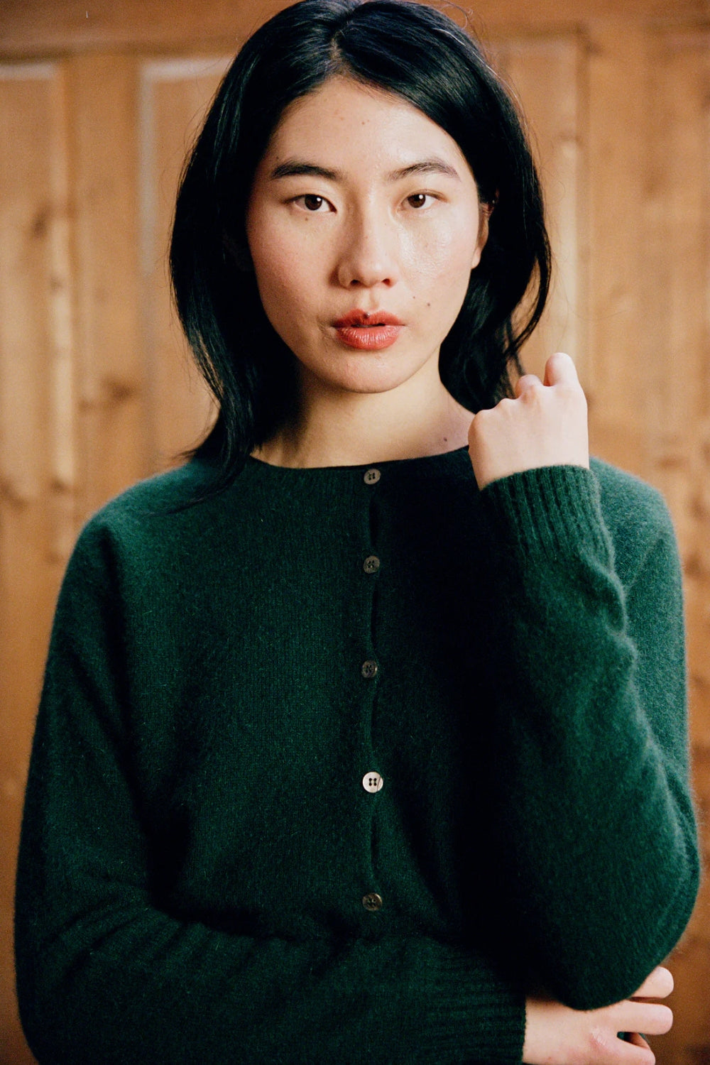 Dusk Cardigan - Verdant Green
