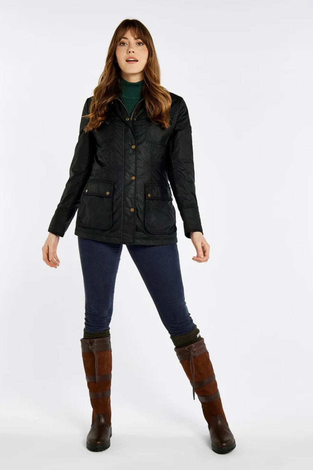 Munsboro Wax Jacket - Black