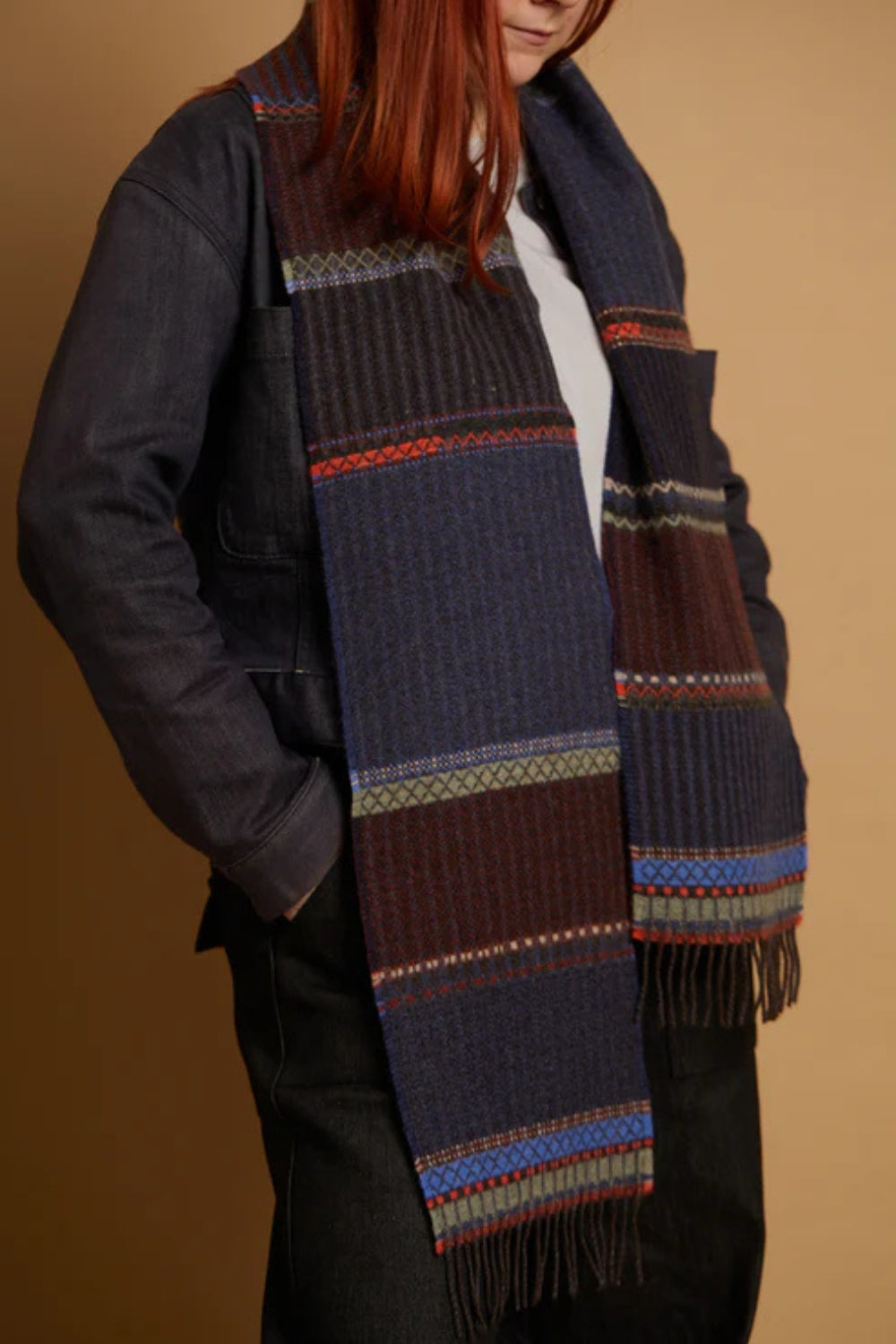 Cassia Scarf - Ink