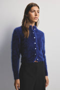 Bella Cashmere Cardigan - Navy