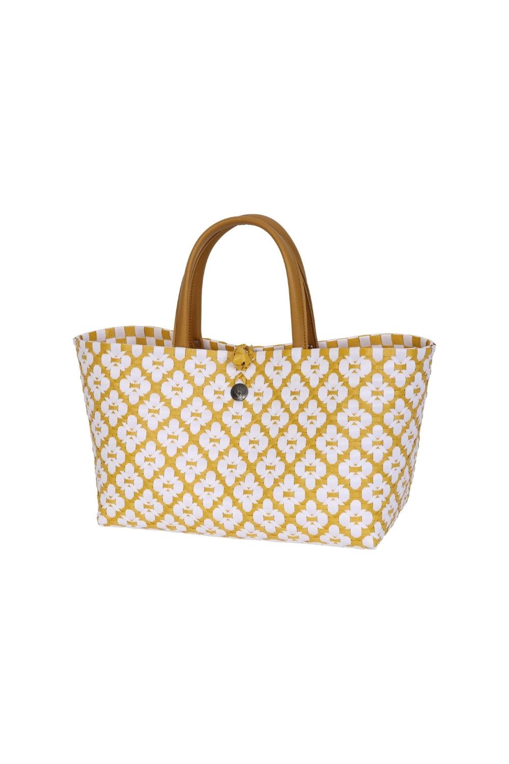 Mini Motif Bag - Mustard & White