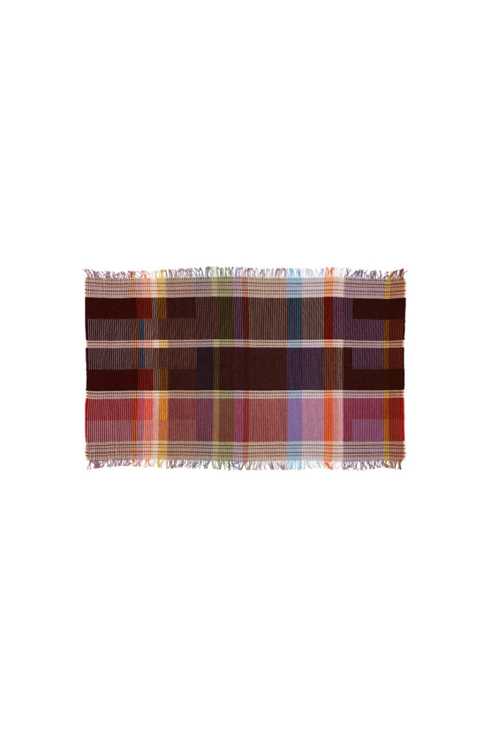 Lambswool Pinstripe Throw - Sophia