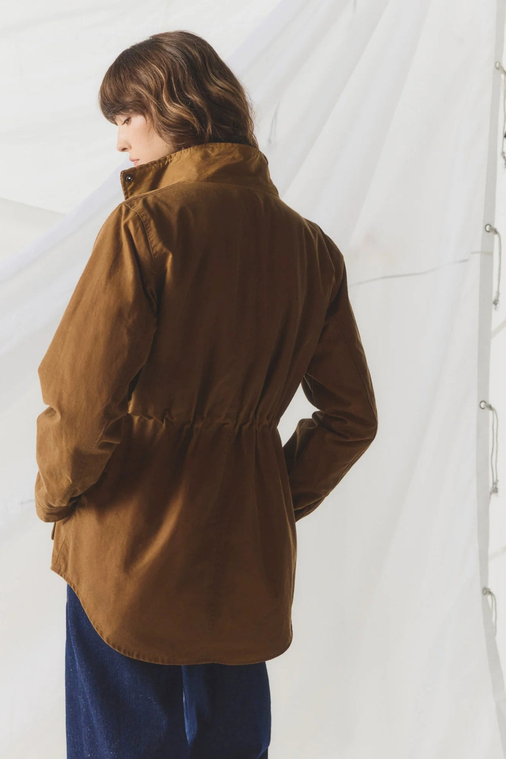 Women's Special Edition Vintage Wax Lumberjack Jacket - Sandstone