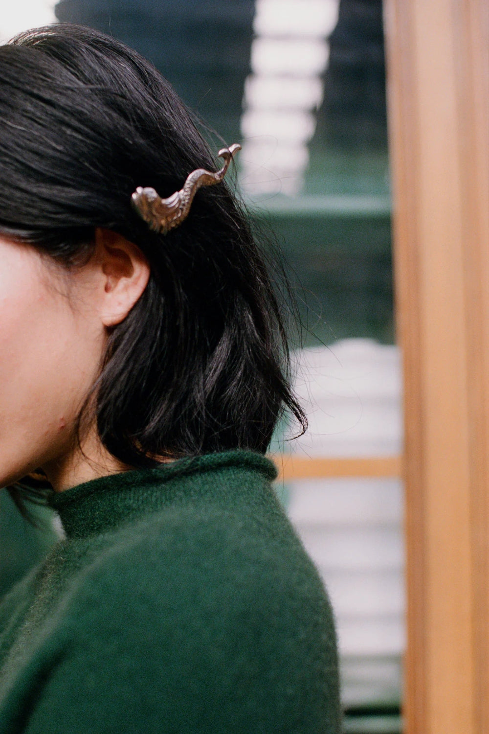 Eclipse Funnel Neck - Verdant Green