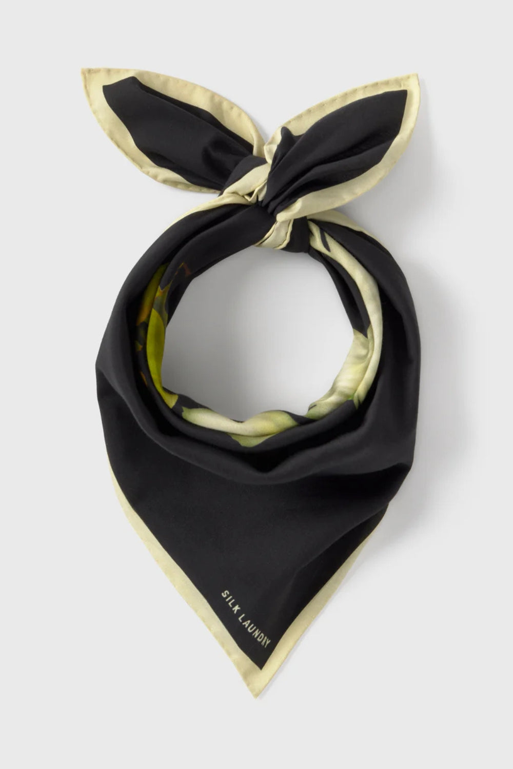 Silk Scarf - Egret